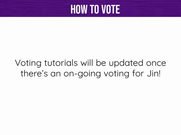 Collect rubies once Jin's discharge from military. We never know when KSJ1 will be release but we need to prepare, rubies expires within 90 days, just check your expiring rubies from time to time.